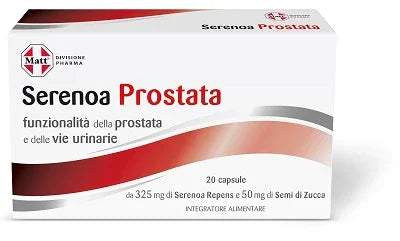 MATT DIVISIONE PHARMA SERENOA PROSTATA 20 CAPSULE - Farmaspeed