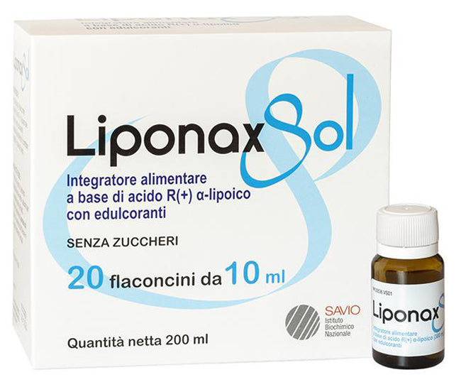 LIPONAX SOLUTION 20 VIALS 10 ML