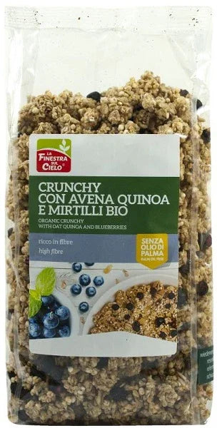 CRUNCHY CON AVENA QUINOA E MIRTILLI - Farmaspeed