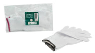 100% WHITE COTTON THREAD GLOVE FOR DERMATOLOGICAL ALLERGIES 7.5 1 PAIR