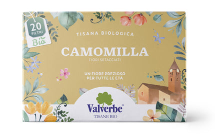 TISANA CAMOMILLA BIO 20 FILTRI