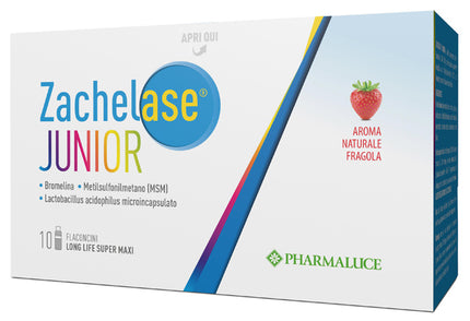 ZACHELASE JUNIOR 10 FLACONCINI DA 10 ML NUOVA FORMULA