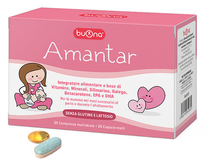 AMANTAR 20 TABLETS + 20 CAPSULES