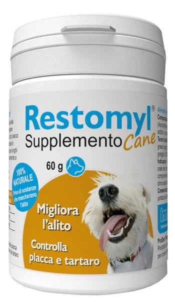 RESTOMYL SUPPLEMENTO CANE FLACONCINO 60 G - Farmaspeed