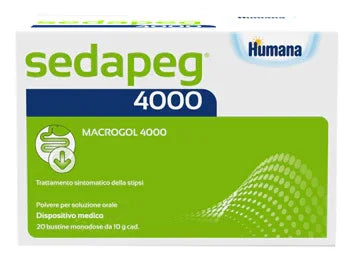 SEDAPEG 4000 20 BUSTINE MONODOSE X 10G HUMANA - Farmaspeed