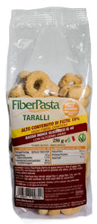 FIBERPASTA TARALLI BASSO INDICE GLICEMICO 250 G - Farmaspeed