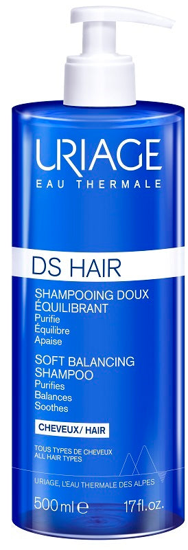 URIAGE DS HAIR GENTLE REBALANCING SHAMPOO 500 ML