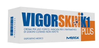 VIGORSKIN K1 PLUS CREMA PER LESIONI CUTANEE NON INFETTE 100 ML - Farmaspeed