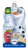 POUCH DISNEY FROZEN MELA FRAGOLA BANANA 110 G - Farmaspeed