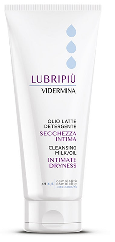 VIDERMINA LUBRIPIU' OIL CLEANSING MILK INTIMATE DRYNESS 200 ML