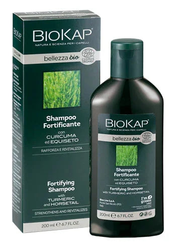 BIOKAP BELLEZZA BIO SHAMPOO FORTIFICANTE COSMOS ECOCERT 200 ML BIOSLINE - Farmaspeed