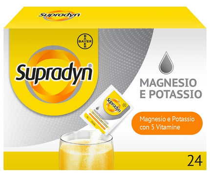 SUPRADYN MAGNESIUM POTASSIUM 24 SACHETS