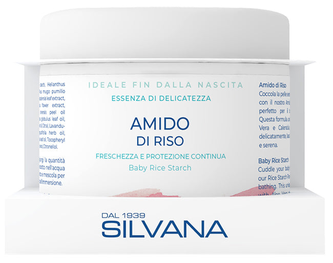 SILVANA AMIDO DI RISO COCCOLE CON ALOE VERA E CALENDULA 200 G