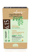 CAPELVENERE COLOURS TINTA CAPELLI 6,15N BIONDO SCURO CENERE MOGANO