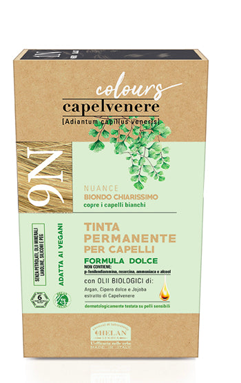 CAPELVENERE COLOURS TINTA CAPELLI 9N BIONDO CHIARISSIMO