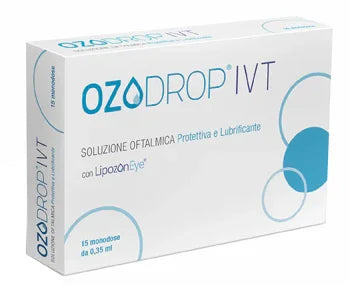 OZODROP IVT SOLUZIONE OFTALMICA BASE DI OLIO OZONIZZATO IN FOSFOLIPIDI 15 FLACONCINI MONODOSE DA 0,35 ML - Farmaspeed