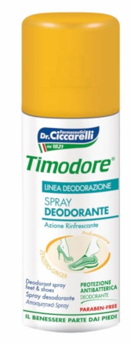 TIMODORE GINGER DEODORANT SPRAY 150 ML