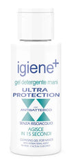 IGIENE+ GEL DETERGENTE MANI ULTRA PROTECTION CON ANTIBATTERICO 50 ML - Farmaspeed