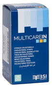 MULTICARE CHOLESTEROL TEST IN CHOLESTEROL STRIPS WITH CAPILLARY ASPIRATION 25 PIECES