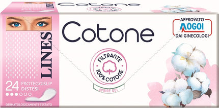 LINES COTTON LINERS LAYERED 24 PIECES