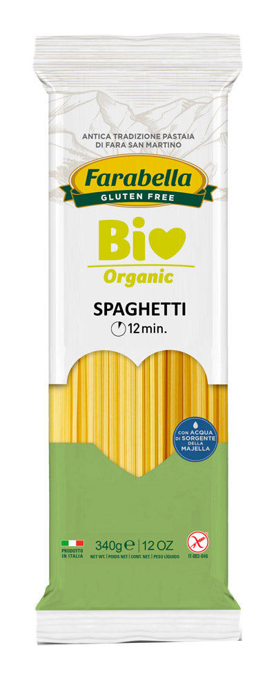 FARABELLA BIO SPAGHETTI MAIS-RISO 340 G