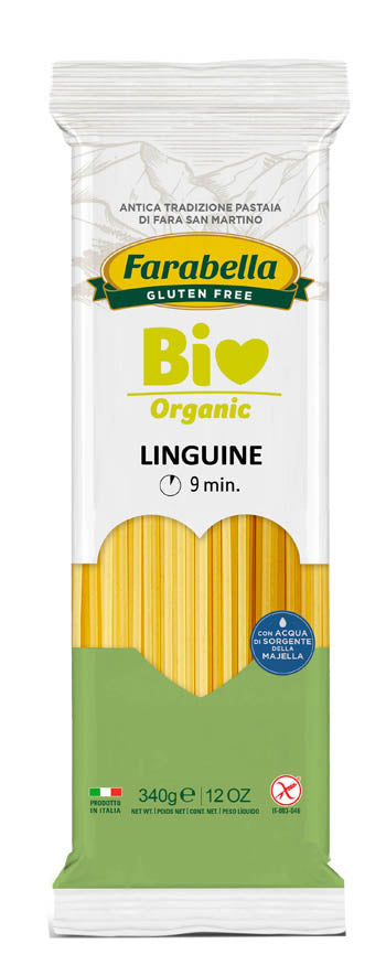 FARABELLA BIO LINGUINE MAIS-RISO 340 G