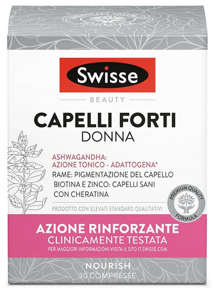 SWISSE CAPELLI FORTI DONNA 30 COMPRESSE