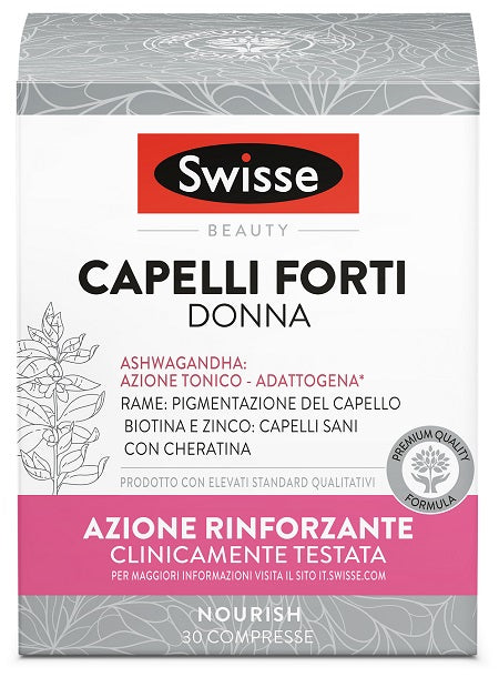 SWISSE CAPELLI FORTI DONNA 30 COMPRESSE