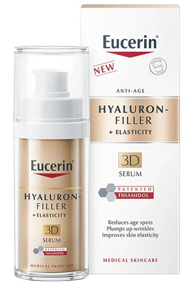 EUCERIN HYALURON-FILLER + ELASTICITY 3D SERUM 30 ML - Farmaspeed