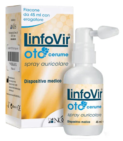 LINFOVIR OTO CERUME SPRAY AURICOLARE 45 ML - Farmaspeed