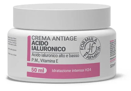 FORMULA CREMA VISO ANTIAGE ACIDO IALURONICO 50 ML - Farmaspeed