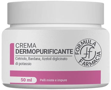FORMULA CREMA DERMOPURIFICANTE PELLI MISTE E IMPURE 50 ML - Farmaspeed