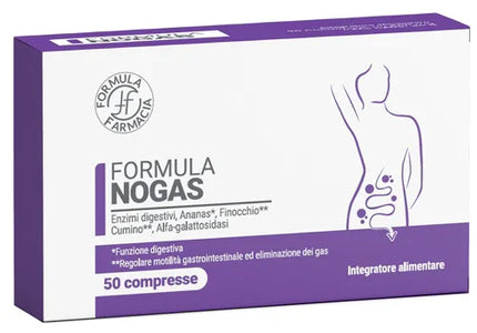 FORMULA NOGAS ENZIMI 50 COMPRESSE - Farmaspeed