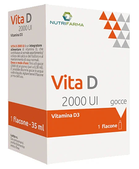 VITA D 2000UI GOCCE 35 ML - Farmaspeed