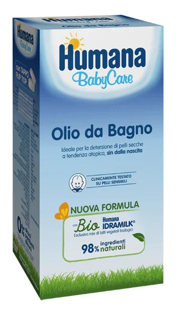 HUMANA BABY CARE OLIO DA BAGNO 200 ML - Farmaspeed