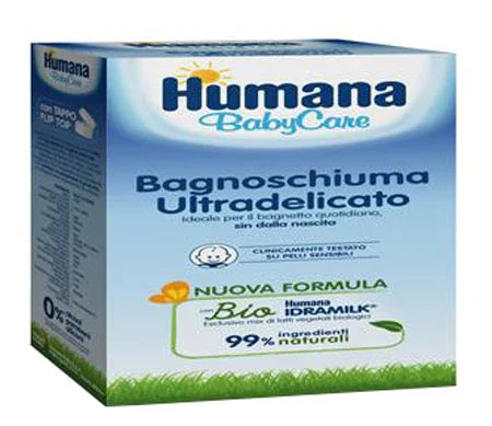 HUMANA BABY CARE BAGNOSCHIUMA 200 ML - Farmaspeed