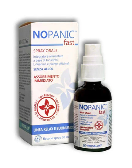 NOPANIC FAST SPRAY ORALE 30 ML - Farmaspeed