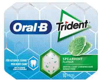ORAL B TRIDENT SPERMINT 17 G