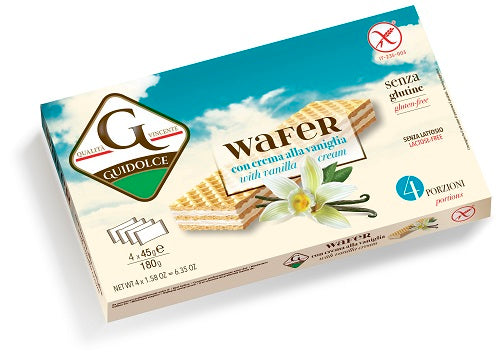 WAFER WITH VANILLA CREAM 4 SERVINGS X 45 G