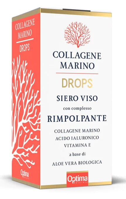 COLLAGENE MARINO DROPS SIERO VISO RIMPOLPANTE 30 ML - Farmaspeed