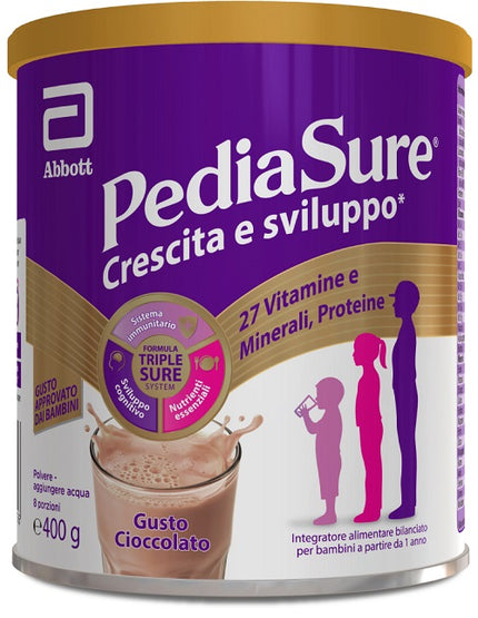 PEDIASURE GROWTH&DEVELOPMENT CHOCOLATE 400 G