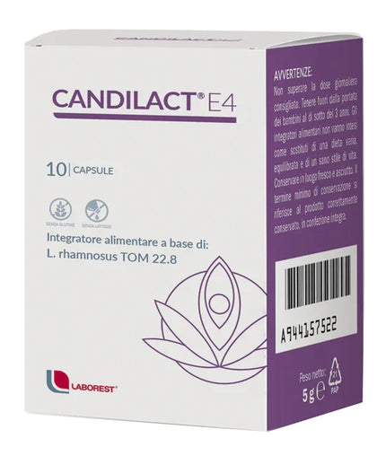 CANDILACT E4 10 CAPSULE - Farmaspeed