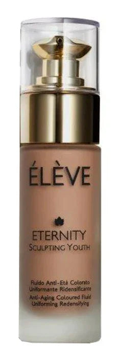ELEVE ETERNITY SCULPTING YOUTH FLUIDO ANTI ETA' COLORATO UNIFORMANTE RIDENSIFICANTE SCURO 30 ML - Farmaspeed
