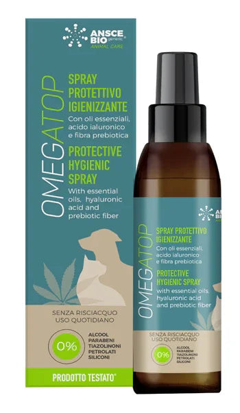 OMEGATOP SPRAY IGIENIZZANTE PROTETTIVO 150 ML - Farmaspeed