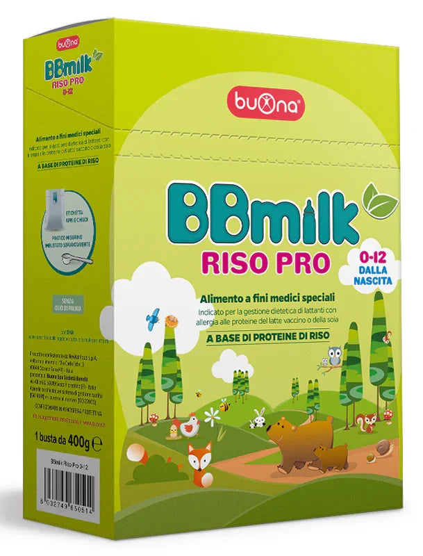BBMILK RISO PRO 0-12 400 G - Farmaspeed