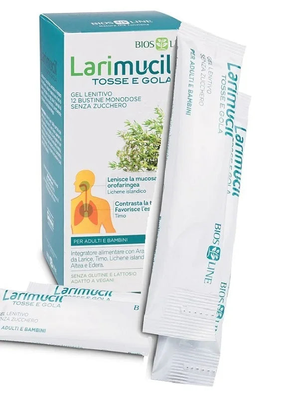 LARIMUCIL TOSSE GOLA 12 BUSTINE 10 ML - Farmaspeed