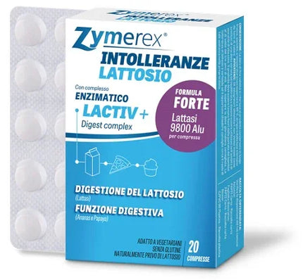 ZYMEREX INTOLLERANZE LATTOSIO 20 COMPRESSE RIVESTITE - Farmaspeed