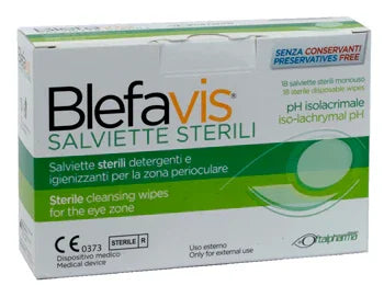 BLEFAVIS SALVIETTE STERILI 18 PEZZI - Farmaspeed