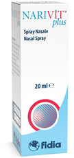 NARIVIT PLUS SPRAY NASALE 20 ML CON ACIDO IALURONICO CROSS-LINKATO D-PANTENOLO BIOTINA VITAMINA E VITAMINA E - Farmaspeed