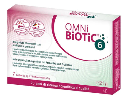 OMNI BIOTIC 6 POLVERE 7 BUSTINE DA 3 G - Farmaspeed